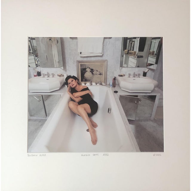 Benjamin Auger, Guesch Patti for Paris Match, 1992, Silver Gelatin Print For Sale