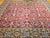 Red Vintage Persian Mahal Sultanabad Rug, Hand-Knotted Wool, Geometric Pattern, 10x13, Red & Blue For Sale - Image 8 of 10