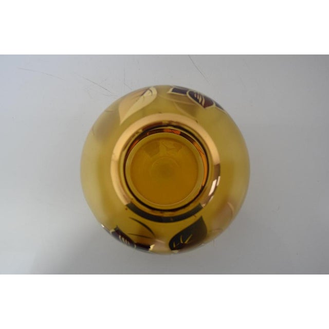 Glass Vase, Czechoslovakia, 1970s For Sale - Image 12 of 14