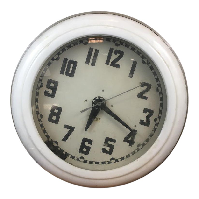 Cleveland Neon Clock Company Electric Clock Chairish