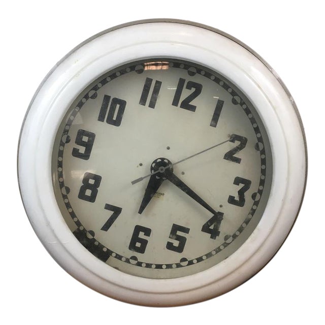 Cleveland Neon Clock Company Electric Clock Chairish