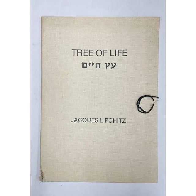 Available for Purchase is a rare Portfolio of "The Tree of Life" by Jacques Lipchitz. Included are two large pages of...