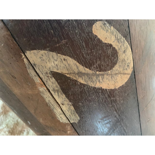 Double Sided Late 19th Century English Industrial Factory Milliner's Felt Hat Mold Form #2 With Patina For Sale - Image 9 of 12