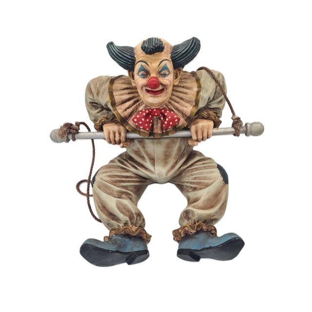 Large Sculpture of a Circus Clown by Jun Asilo, Philippines, 1996, 1990s For Sale - Image 13 of 13