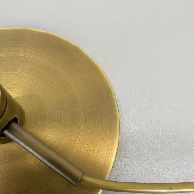 Brass Table Light attributed to Rosemarie & Rico Baltensweiler, Switzerland, 1970s For Sale - Image 6 of 18