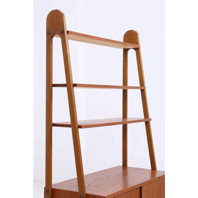 Mid-Century Modern Teak Shelving Unit For Sale - Image 12 of 18