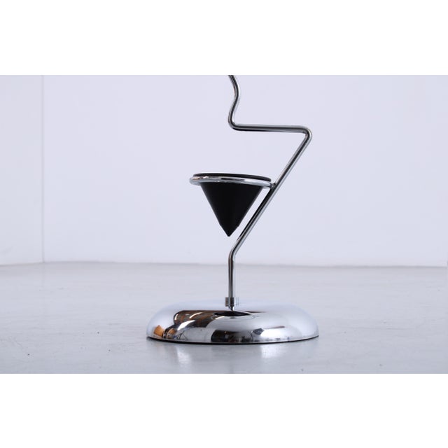 Postmodern Chrome Umbrella Stand, 1980s For Sale - Image 16 of 18