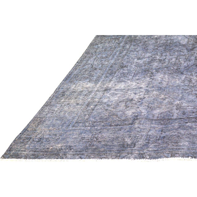 Traditional Vintage Hand Knotted Wool Rug, 9'x12'7" For Sale - Image 3 of 5