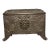 Rare Antique Ornate 1890 Cast Iron Jewel Chest (Coffin Bank) by Hart Co. Usa For Sale
