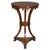 Early 19th Century Italian 1800s Walnut Guéridon Side Table with Carved Apron and Gilt Spheres For Sale - Image 5 of 12