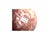 Pink/Red Marble Sphere Brass on Dragon Stand For Sale - Image 4 of 11