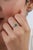 Not Yet Made - Made To Order 14k Gold East-West Zambian Octagon Emerald & Baguette Diamond Ring Size 6.5 For Sale - Image 5 of 18
