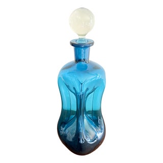 Liquor Decanter by Michael Bang for Holmegaard, 1970s For Sale