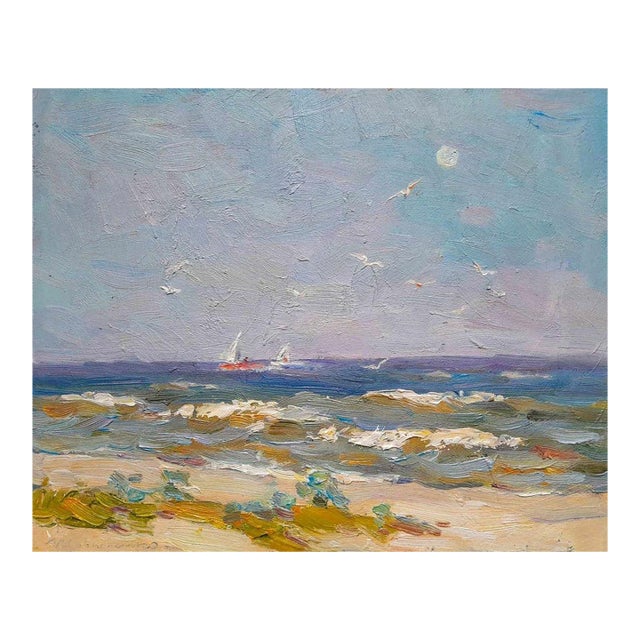 Oil Painting Coast of Odessa Kovalenko Ivan Mikhailovich | Chairish