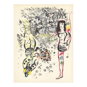 Marc Chagall Acrobatics, 1963