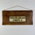 American Salvaged Antique "General Delivery & Stamps" Gilded Sign on Frosted Glass and in Wood Frame For Sale - Image 3 of 11