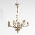 Antique French Louis XIV Gilt Bronze Figural Cherub Candelabra Chandelier Circa 1880 For Sale - Image 6 of 12