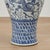 Pair of Chinese Blue and White Porcelain Dragon Palace Urns For Sale In West Palm - Image 6 of 13