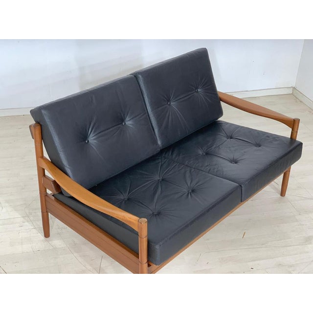 Vintage Danish Teak Sofa For Sale - Image 4 of 10