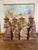 1970s Vintage Hand-Carved Wood Folk Art Musician Figurines, Set of 4 Seated Players For Sale - Image 5 of 11
