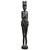 Hand-Carved Ebony African Statue by Unknown Sculptor, Folk Art, Kenya For Sale In Palm Springs - Image 6 of 11
