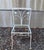 White Vintage Salterini Style Wrought Iron Dining Chairs - Set of 4 For Sale - Image 8 of 12