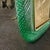 1990s Barovier Style Art Deco Green Murano Glass Picture Frame For Sale - Image 12 of 14