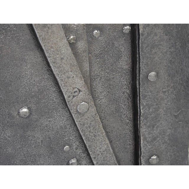 Antique Iron Clad Double Doors, 1780s For Sale - Image 4 of 18