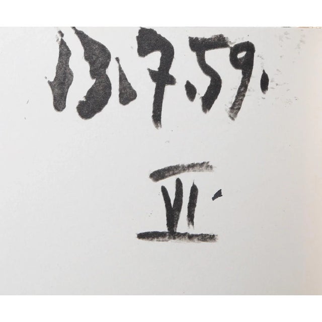 Toros y Toreros 21b Pablo Picasso Year: 1959 Medium: Lithograph Edition: N/A Size: 14.5 x 10.5 in. (36.83 x 26.67 cm)...