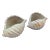 Vintage Pair French TerraCotta Seashell Shell Garden Planters Pots For Sale