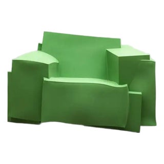 Cappellini X Walt Disney Signature Tron Armchair by Dror Benshetrit, Green For Sale