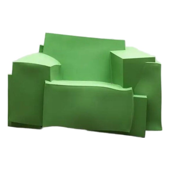 Cappellini X Walt Disney Signature Tron Armchair by Dror Benshetrit, Green For Sale