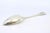Silver Silver Rice and Serving Spoon with Shell-Shaped Borders For Sale - Image 8 of 9