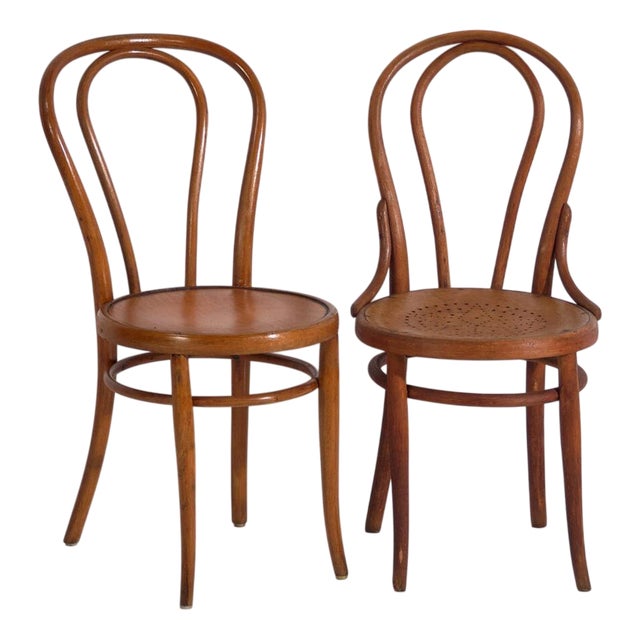 Antique Chairs from Thonet, Set of 2 For Sale