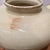 Ceramic Vintage Mid 20th Century Large Cream Round Sguat Shape Vase With Two Handles For Sale - Image 7 of 13