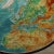 1960s Vintage Northern Hemisphere of the Earth Rollable Map Wall Chart For Sale - Image 5 of 8
