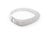 Metal 18k White Gold and 9.25 Carat Pave Diamond Bangle For Sale - Image 7 of 9