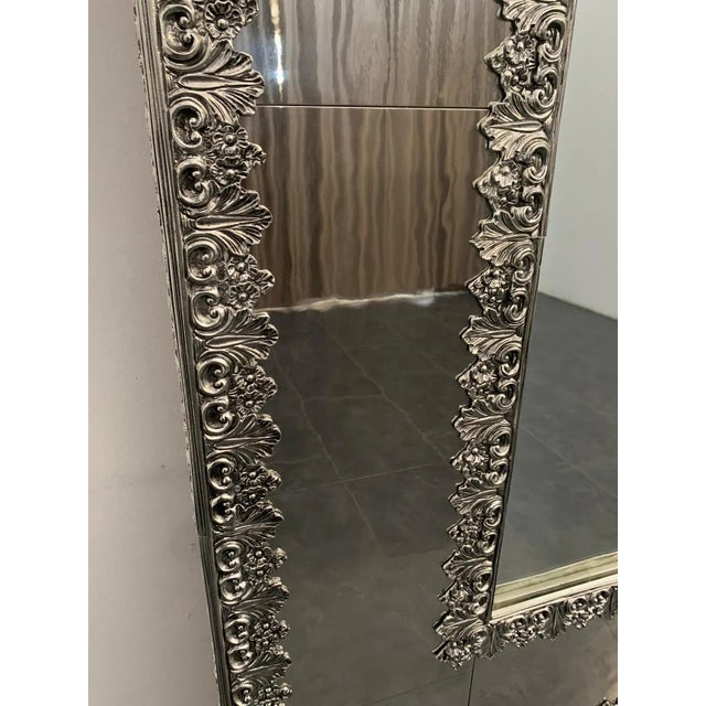 Large Metal Mirror by Piero Figure for Athena For Sale - Image 10 of 18