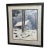 Terri Waters 1987 Winter Cabin Print, Signed & Numbered 268/500, Framed For Sale