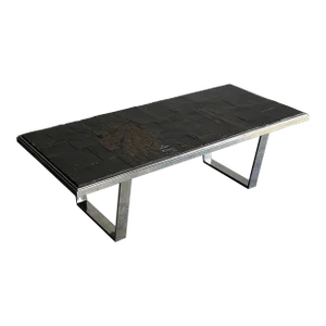 1960s Vintage Pia Manu Brutalist Coffee Table