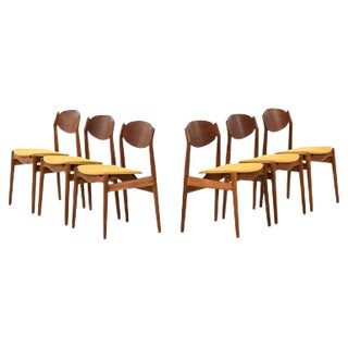 Dining Chairs by Erik Buck for Vamo Møbelfabrik, Denmark, Set of 6 For Sale