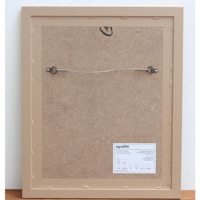 Max Escalon de Fonton, Provencal Plane Trees in Winter, Gouache, Framed For Sale - Image 18 of 18