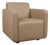 Quant Armchair Leather Beige Sand by COR For Sale