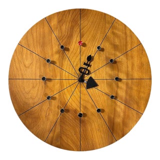 1949 "Spike" Model 4757c Wall Clock by George Nelson for Howard Miller Co For Sale