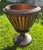 19th Century Slatted Mahogany and Copper Jardinièr Planter For Sale - Image 4 of 6