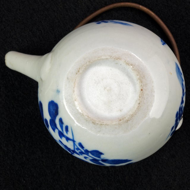 Miniature Japanese Porcelain Teapot With Bird Design Early 20th Century For Sale - Image 12 of 12
