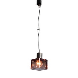 Pendant Lamp attributed to Seguso Manufacture, 1960s For Sale