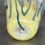 Abstract Vintage Boho Abstract Art Glass Vase For Sale - Image 3 of 7