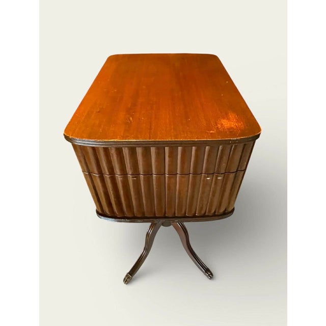 Mid 19th Century Mahogany Thread Table-Mid - Late 19th Century For Sale - Image 5 of 18