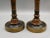 Mid 20th Century Italian Majolica Candlesticks 14" Height, a Pair For Sale - Image 5 of 8